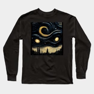 HR Giger Starry Starry Night Long Sleeve T-Shirt